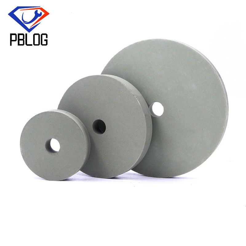 100/150/200mm BD Yeşil Yumuşak Cam Kenar Polizleme Tekerleği Toptan Satıcının Laminasyon Sanatçılığı için Tercih Edildiği