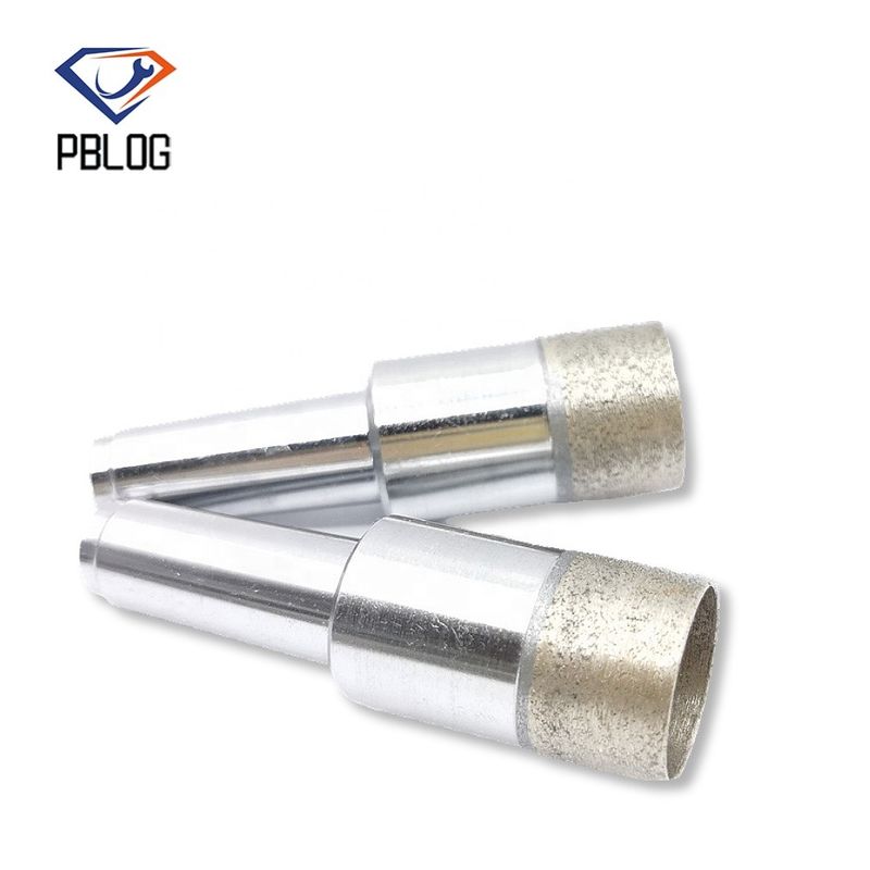 Yüksek Kaliteli CNC Delik Kesme Cam Taş Porselen Mağazası Borma Makinesi Elmas Grill Bit Set