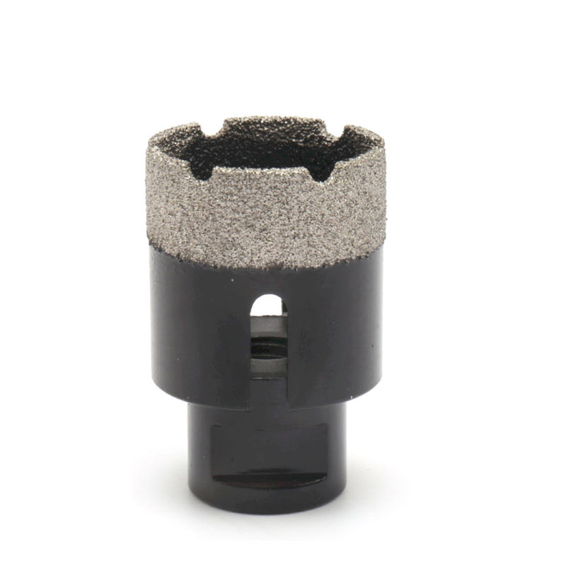 Vacuum Brazed Diamond Core Drill M14 Keramik Porselen Marmer granit sondajı için taban