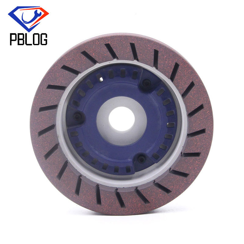 Böke 150mm Kase Şekli Turbo Reçine Parlatma Tekerleği, Eğim Verme Makinesi için Su Geçirmez Ceketli