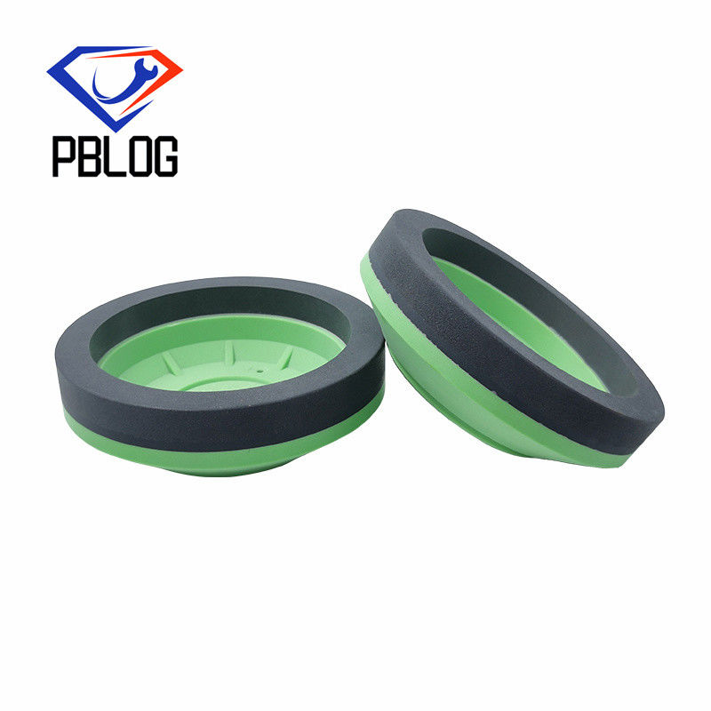 Böke 150mm Kase Şekli Sürekli Reçine Parlatma Tekerleği, Eğim Verme Makinesi için Su Geçirmez Ceketli