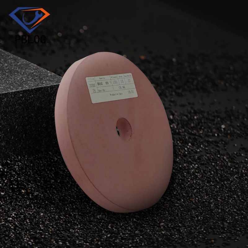 150mm reçine öğütme tekerleği sert ve uzun ömürlü öğütme için reçine bardak tekeri