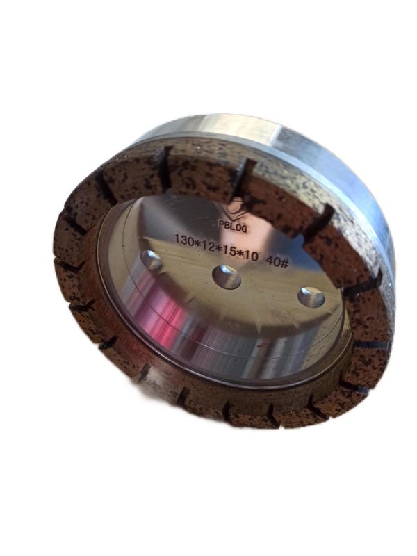8*8mm Çalışma katmanı boyutu Cam öğütme için elmas cilalama tekeri