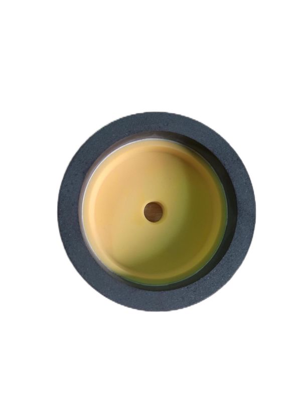 Cup Wheel Plastik Platform reçine öğütme tekerleği 130mm 240# İnce cam öğütme standart çift kenarlı makine