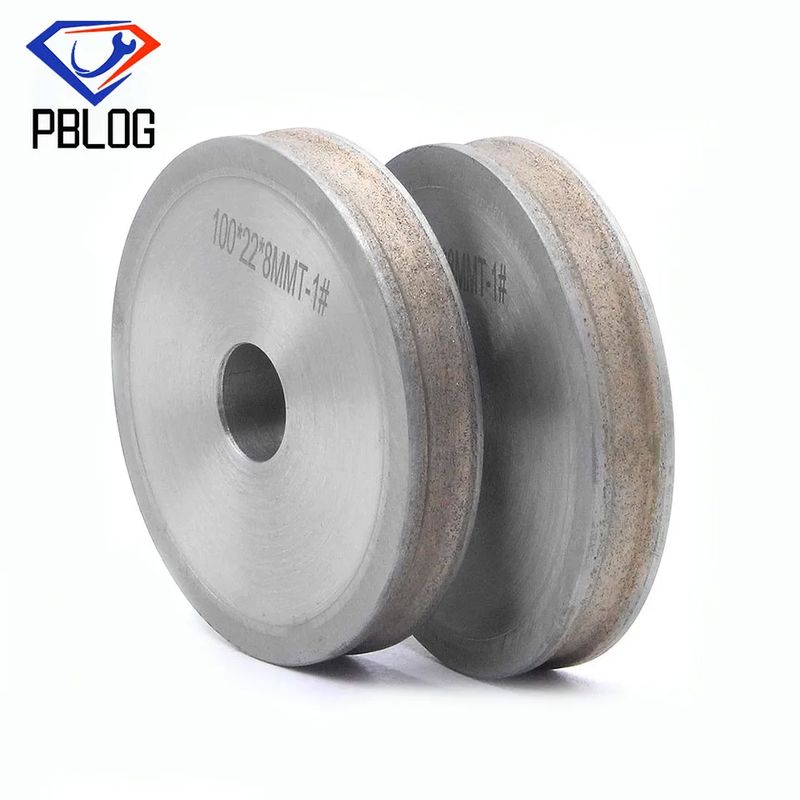 PBLOG Elmas öğütme tekerleği 240 Grit Yuvarlak Kenar Arbor Deliği 12/22/30mm Maksimum Hız 4500rpm