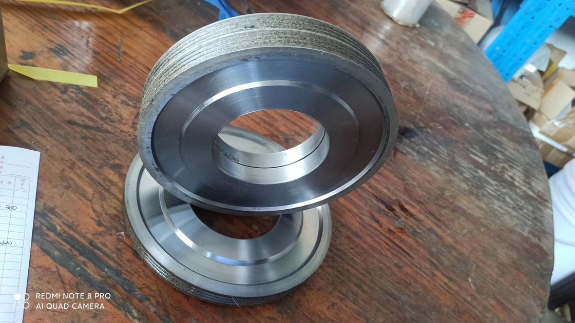 Dayanıklı Elmas cilalama tekerleği / 4mm * 2 çalışma katmanı boyutu için kesme diski